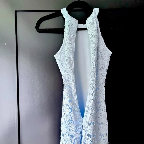 💚Lulu’s light blue sleeveless dress size XS - Picture 4 of 9
